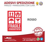 Adesivi Stickers SPEDIZIONE Fragile Maneggiare con cura