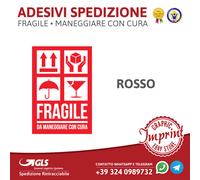 Adesivi Stickers SPEDIZIONE Fragile Maneggiare con cura