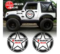 Adesivi Stiker Fuoristrada Suzuki Samurai Santana Stelle laterali 4x4 off road