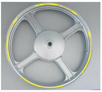 Adesivi strisce cerchi Compatibili con Piaggio Si 16'' pollici Strips D0045