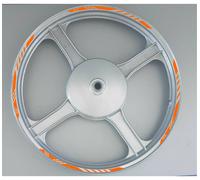 Adesivi strisce cerchi Compatibili con Piaggio Si 16'' pollici Strips D0045