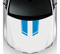 Adesivi Strisce cofano auto Adesive Auto UNIVERSALI stickers tuning SPORT 0281