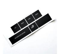 Adesivi Styling Pulsanti Compatibile Con Jeep Per Control 2005-2009 Accessori Per Modifica Delle Informazioni Sugli Adesivi Per La Riparazione Pulsanti Della Console Centrale Per Auto