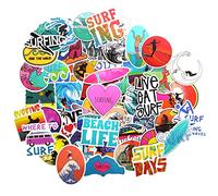 Adesivi surf vinile surfing regali surfer adesivo per tavola da surf bottiglie d'acqua portatili serbatoio moto bicicletta auto skate stickers car