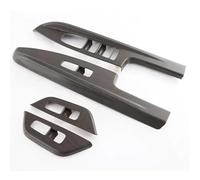 Adesivi Tasti auto Compatibile Con Kia Per Carnival KA4 2020 2021 2022 Auto Porta Bracciolo Pannello Maniglia Supporto Finestra Ascensore Pulsante Interruttore Di Copertura Trim(2)