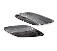 Adesivi Tasti auto Compatibile Con Mercedes Per Benz Per Classe A AMG W177 V177 2019 2020 2021 2022 Cruscotto Per Portiera Dell'auto Tromba Montante A Copertura Per Altoparlanti Audio(Black,D)