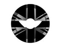 Adesivi Tasti auto Compatibile Con MINI Per R50 R53 2001 2002 2003 2004 2005 2006 Decalcomania Dell'autoadesivo Dell'alloggiamento Centrale Del Volante Dell'interno Dell'automobile(11)