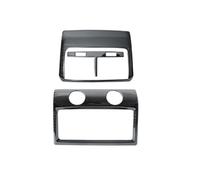 Adesivi Tasti auto Compatibile Con Per Q7 2008 2009 2010 2011 2012 2013 2014 2015 2015 Auto Posteriore AC Prese D'aria Cornice Decorazione Copertura Trim Adesivo Accessori Interni(color1)