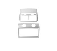 Adesivi Tasti auto Compatibile Con Per Q7 2008 2009 2010 2011 2012 2013 2014 2015 2015 Auto Posteriore AC Prese D'aria Cornice Decorazione Copertura Trim Adesivo Accessori Interni(3)