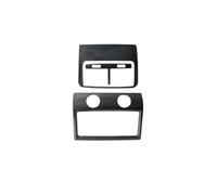 Adesivi Tasti auto Compatibile Con Per Q7 2008 2009 2010 2011 2012 2013 2014 2015 2015 Auto Posteriore AC Prese D'aria Cornice Decorazione Copertura Trim Adesivo Accessori Interni(2)