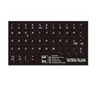 ADESIVI TASTIERA ITALIANA STICKERS NETBOOK/NOTEBOOK - TASTI PICCOLI ITA QWERTY