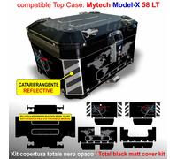 Adesivi Top Case MYTECH Model X 58 LT compatibili BMW KTM Ducati Honda Guzzi T2