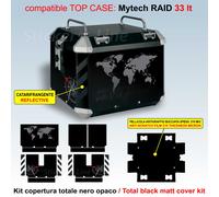 Adesivi Top Case MYTECH Raid 33 LT compatibili BMW KTM Ducati Honda Guzzi T2