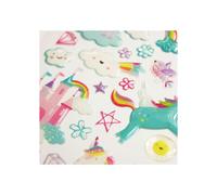 Adesivi - Unicorni - Paillettes - Epoxy