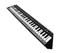 Adesivi universali per pianoforte elettronico a 88/61/49 tasti pianoforte arrotolato a mano