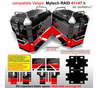 Adesivi valigie laterali Mytech Raid 41+47 LT compatibili per DUCATI Multistrada