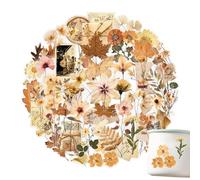Adesivi vegetali per scrapbooking, decalcomanie per valigie con foglie secche, per studenti, insegnanti, bambini, artisti, progettisti, giornalisti, collezionisti, amanti del fai da te, diari
