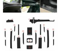 Adesivi Vinile Premium per Tesla Model X/S Console Centrale Anti Alta Temperatur