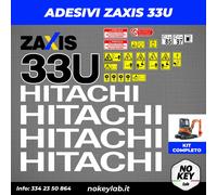 Adesivi zaxis 33u kit adesivo completo trattori