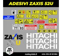 Adesivi zaxis 52u kit adesivo completo trattori