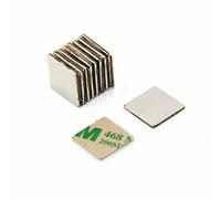 Magnete Neodimio N42 Adesivo Per Arti, Mestieri, Produzione Di Modelli, Fai -Da -Te, Hobby, Ufficio E Casa - 15mm x 15mm x 1mm Di Spessore - 1,2kg Di Tiro - Pacchetto Di 200 Di 200
