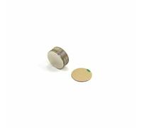 Adesivo 15mm Dia X 0,5mm N42 Neodimio Magnete - 0,1 Kg Di Trazione (sud) (x200)