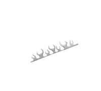 Adesivo 2 pz "Flame" per carenatura indicatori di direzione lungo 20 cm