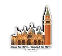 Adesivo: 200 mm, 1 pezzo, XXL Venezia Piazza San Marco Basilica Di San Marco Decor