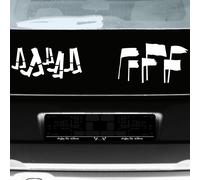 Adesivo 30cm Tatuaggio Pellicola Auto Depeche Mode Spirit Bandiere Gambe Fuß