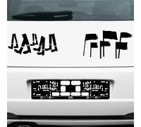 Adesivo 30cm Tatuaggio Pellicola Auto Depeche Mode Spirit Bandiere Gambe Fuß