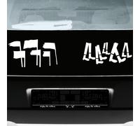 Adesivo 30cm Tatuaggio Pellicola Auto Depeche Mode Spirit Bandiere Gambe Fuß