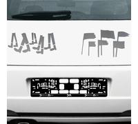 Adesivo 30cm Tatuaggio Pellicola Auto Depeche Mode Spirit Bandiere Gambe Fuß
