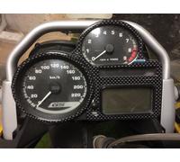 adesivo 3D CARBON LOOK cruscotto compatibile per MOTO BMW R1200 GS e ADVENTURE