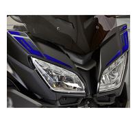 Adesivi 3d compatibili con moto Yamaha Tracer 900 2020 Protezione Frontale Blu