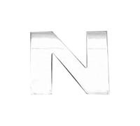 Adesivo 3D con lettere 'alfabeto autoadesivo, impermeabile e resistente alla luce, per paraurti auto, design 3D, adesivo con alfabeto, robusto, per auto, guida