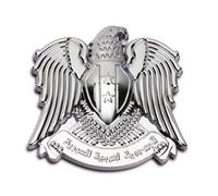 Adesivo 3D in metallo cromato Aquila emblema del bagagliaio dell'auto decalcomania per serbatoio auto moto (argento)