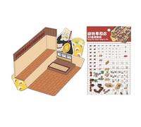 Adesivo 3D per scenari | 3D carino decorazione per scrapbook, diario, taccuino e decorazione della stanza