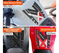 Adesivo 3D Protezione Paraserbatoio compatibile con moto Honda NX500 2024-2025