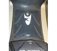 ADESIVO 3D PROTEZIONE PEDANA compatibile per scooter XCITING 250-300-500 Kymco