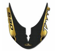 Adesivo 3d Protezione per Parafango compatibile con TMAX T MAX 530 2012 2014 Oro