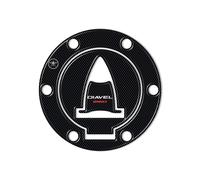 Labelbike - Adesivo In Resina Gel 3d Tappo Compatibile Per Moto Ducati Diavel 1260 Italy