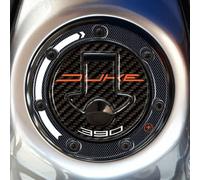 labelbike - Adesivo in Resina Gel 3D Protezione Tappo Serbatoio per Moto compatibile con KTM 390 DUKE fino 2016
