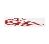 Adesivo 3D riflettente per carrozzeria auto, per vari veicoli, auto, camion, ATV, moto, cruiser, chopper, impermeabile, morbido gel in PVC, colore rosso