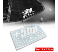 Adesivo + 5 hp vinile Dicut JDM Style motore potenza motore auto camion corse...