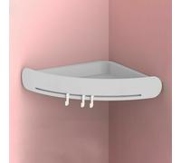 Adesivo Angolo Contenitore Bagno Mensola Shampoo Toilette da Parete Cesto