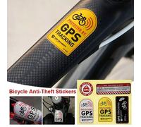 Adesivo antifurto per bicicletta adesivo per scooter per auto per moto protetto dal GPS TRACKING Adesivo allarme riflettente Tagli UnicaPolicloruri di vinile