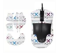 Adesivo antiscivolo per mouse, compatibile con mouse da gioco wireless Razer DeathAdder Essential (bianco B completo)