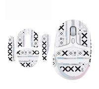 Adesivo antiscivolo per mouse Logitech G705, assorbe il sudore, colore: bianco