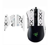 Adesivo antiscivolo per mouse per mouse Razer DeathAdder V2 Mini mouse da gioco wireless, bianco metà