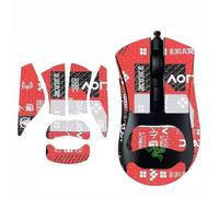 Adesivo antiscivolo per mouse Razer DeathAdder V2 Mini mouse da gioco wireless, rosso completo